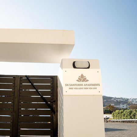 Sn Santorini Apartments Камари Экстерьер фото