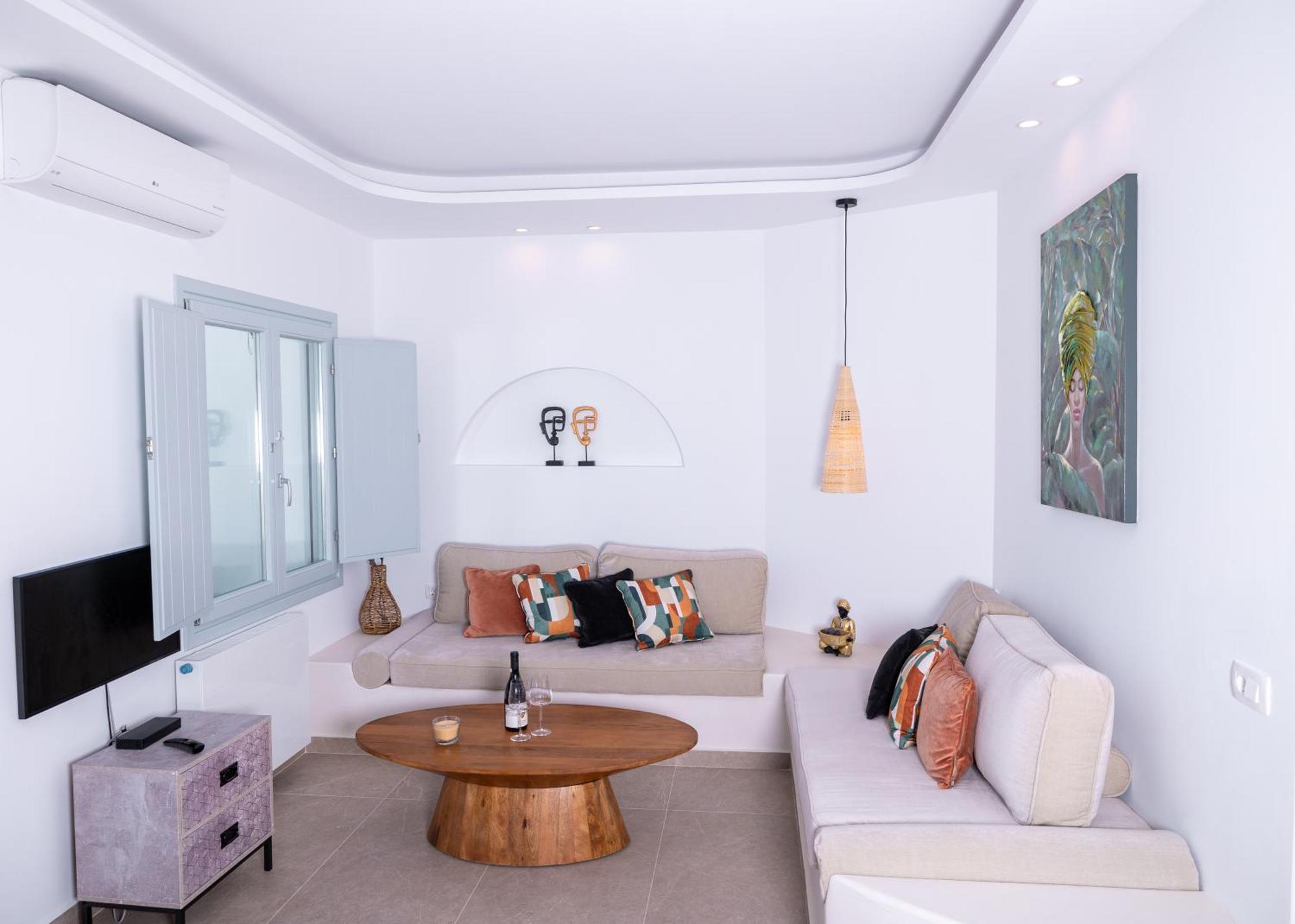 Sn Santorini Apartments Камари Экстерьер фото