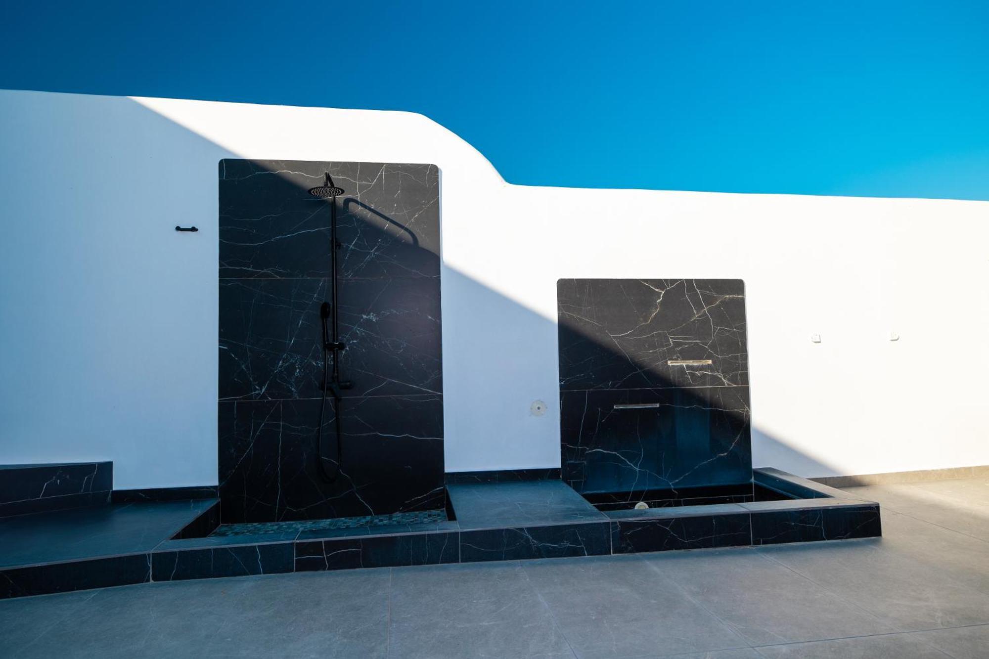 Sn Santorini Apartments Камари Экстерьер фото