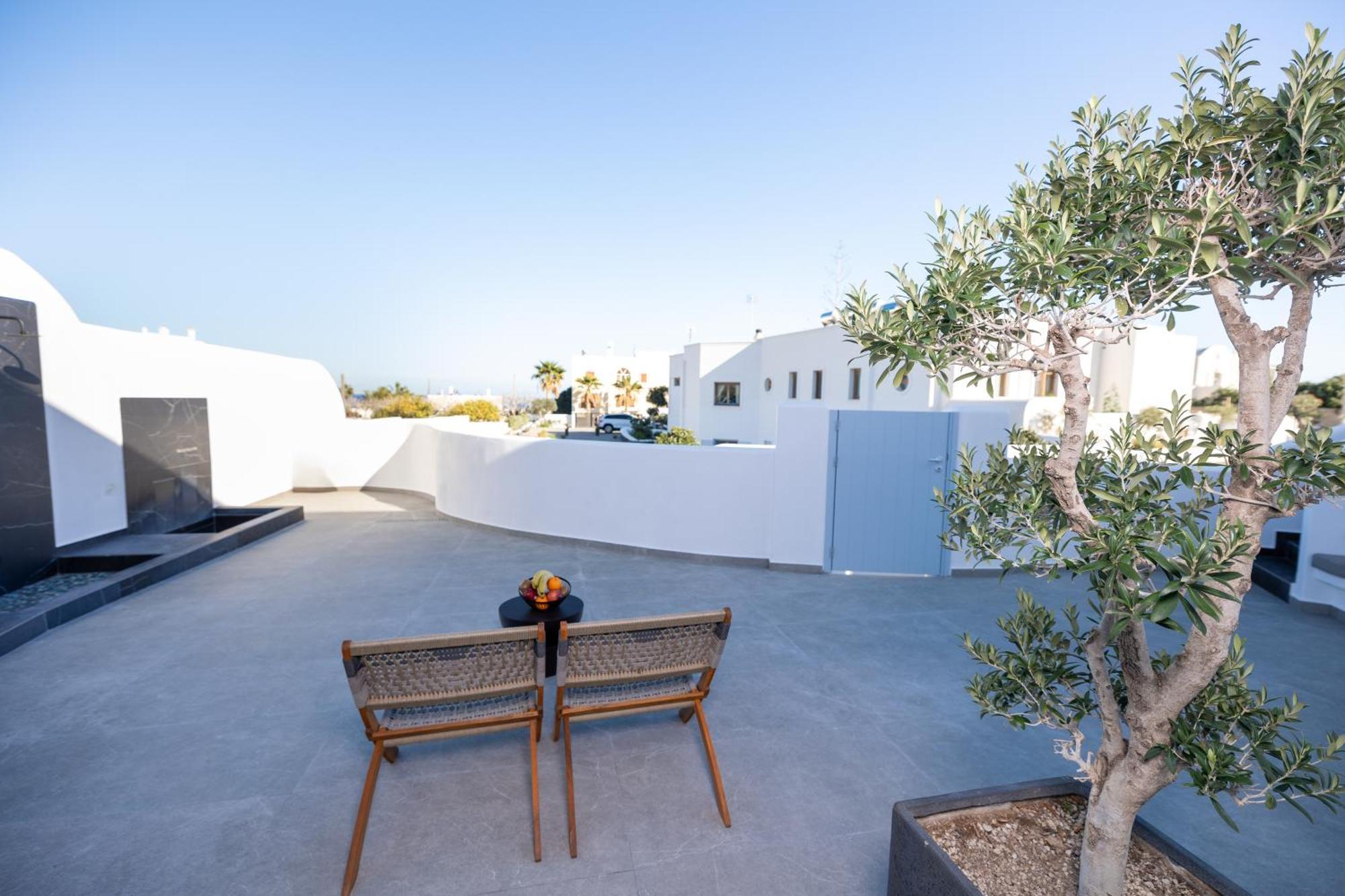 Sn Santorini Apartments Камари Экстерьер фото